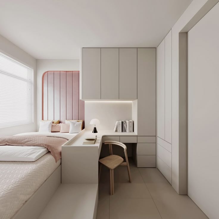 Thiết Kế Phòng Ngủ Nhỏ Nhưng Vẫn Đủ Đầy & Thư Giãn