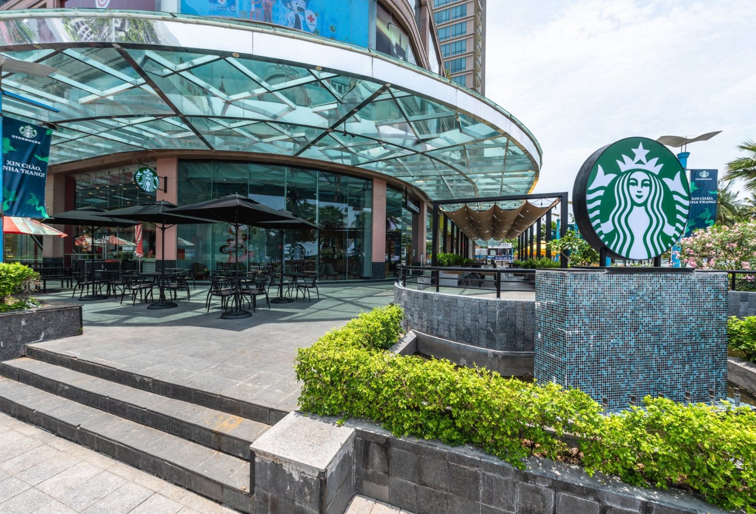 Cửa hàng  Starburks Nha  Trang Center
