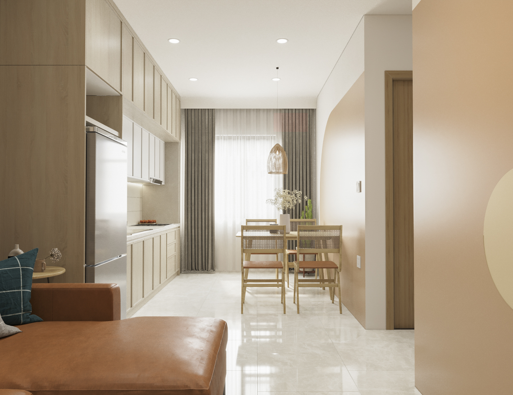 Phong Cách Boho: Hơi Thở Tự Do Trong Thiết Kế Nội Thất