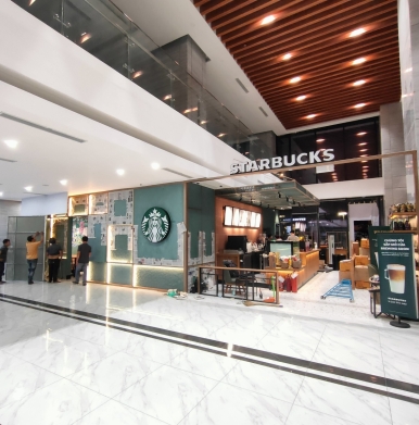 Starbucks CII Tower – Thiết Kế Nội Thất Cùng Khánh Nguyên